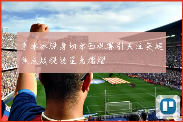 李冰冰现身切尔西观赛引关注英超焦点战现场星光熠熠